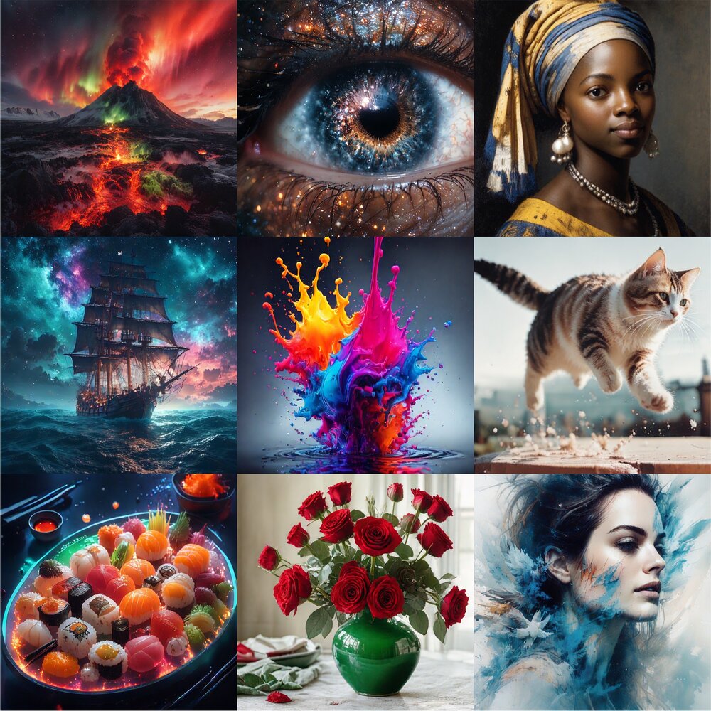DIDR one-step text-to-image samples